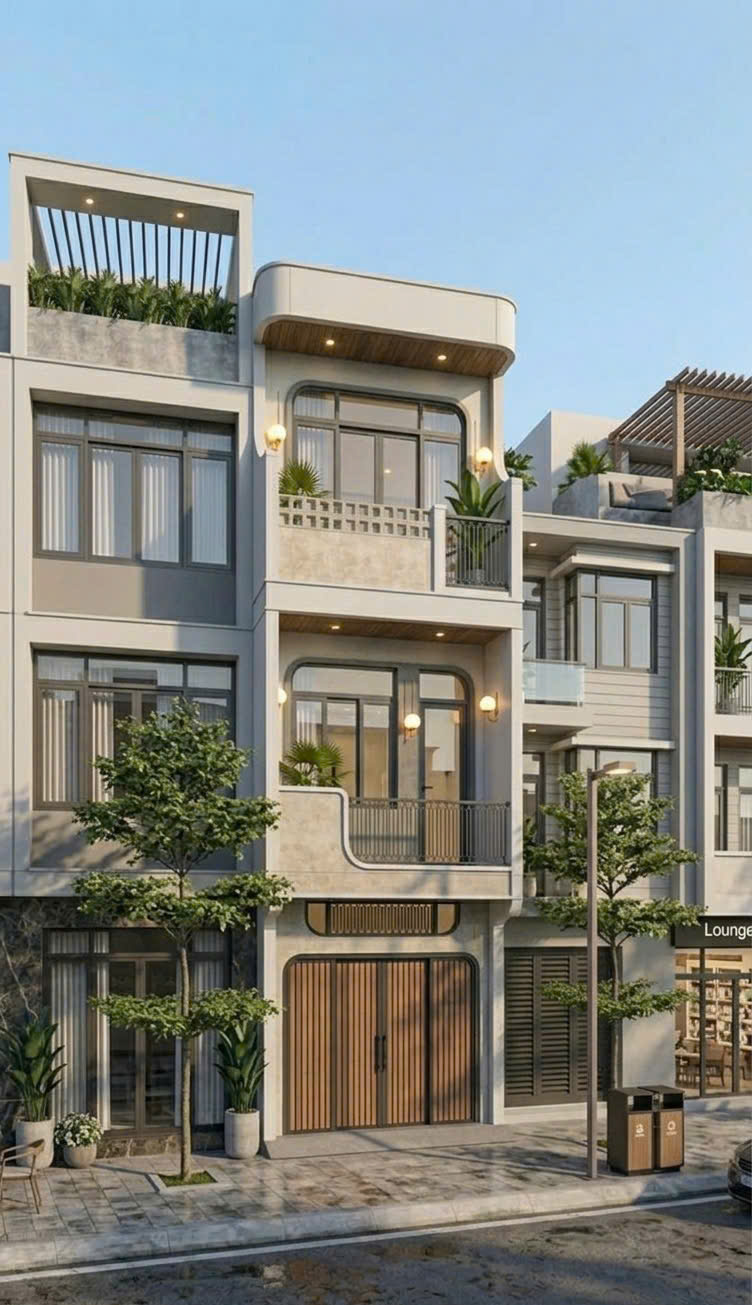 Nhà Phố Hiện Đại